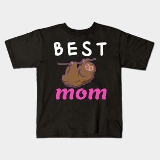 Mom Funny Gift - Best Mom Ever Kids T-Shirt